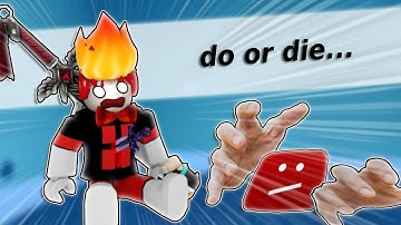 Roblox Assassin, but if I die, the video ends...