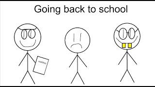 Going back to school in a nutshell