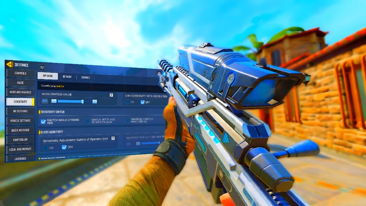 COD Mobile | Best Sniper Settings for INSANE Accuracy Gameplay 🔥 - YouTube