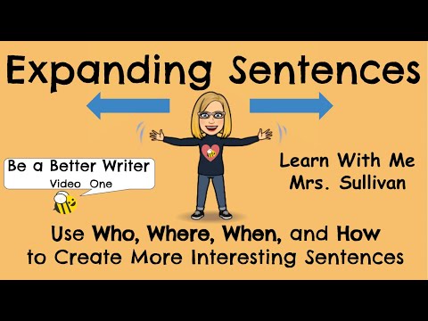 Video: Hvordan bruke ekspansivt i en setning?