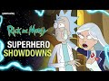 Superhero Showdowns | Rick and Morty | adult swim