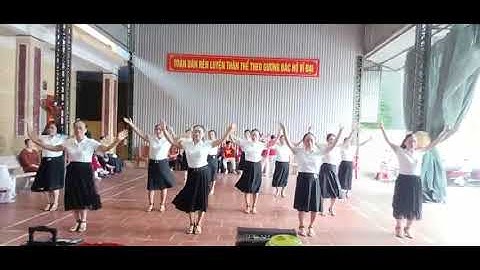 Chiếc khăn piêu - chào mừng hội nghị Phụ nữ Tổ 21 -22 Tiền phong Phường Thái Bình 