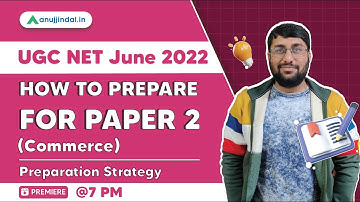 UGC NET June 2022 | How to Prepare for Paper 2 Commerce ? | Preparation Strategy - Shubham Sir