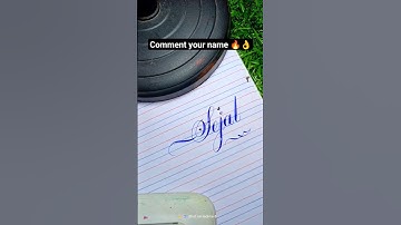 wow 🔥👌 Sejal name in beautiful handwriting calligraphy 😍👌 #shorta