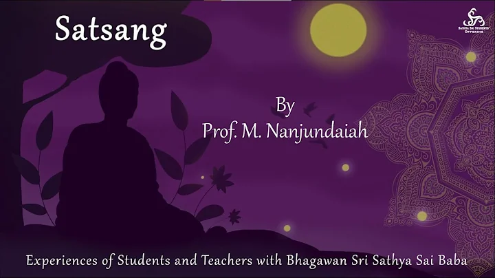 Professor M Nanjundaiah | Satsang Season 6 Episode 1 | Miracles & Experiences of Sri Sathya Sai Baba
