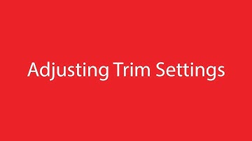 Adjusting the Trim Settings on SWF Embroidery Machine (ES, KS, and MAS Series)