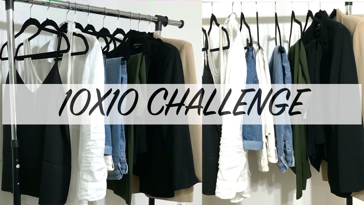 10 Items, 10 Outfits | Capsule Wardrobe 10x10 Challenge |