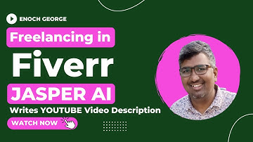 How to Make Money On Fiverr | 100$ A Day | Jasper AI writes Youtube Video Description