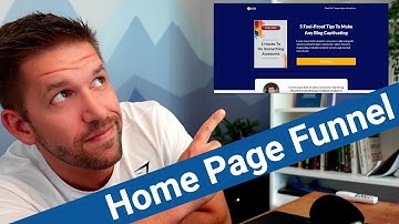 Turn your homepage into a Sales Funnel (Super Simple!)