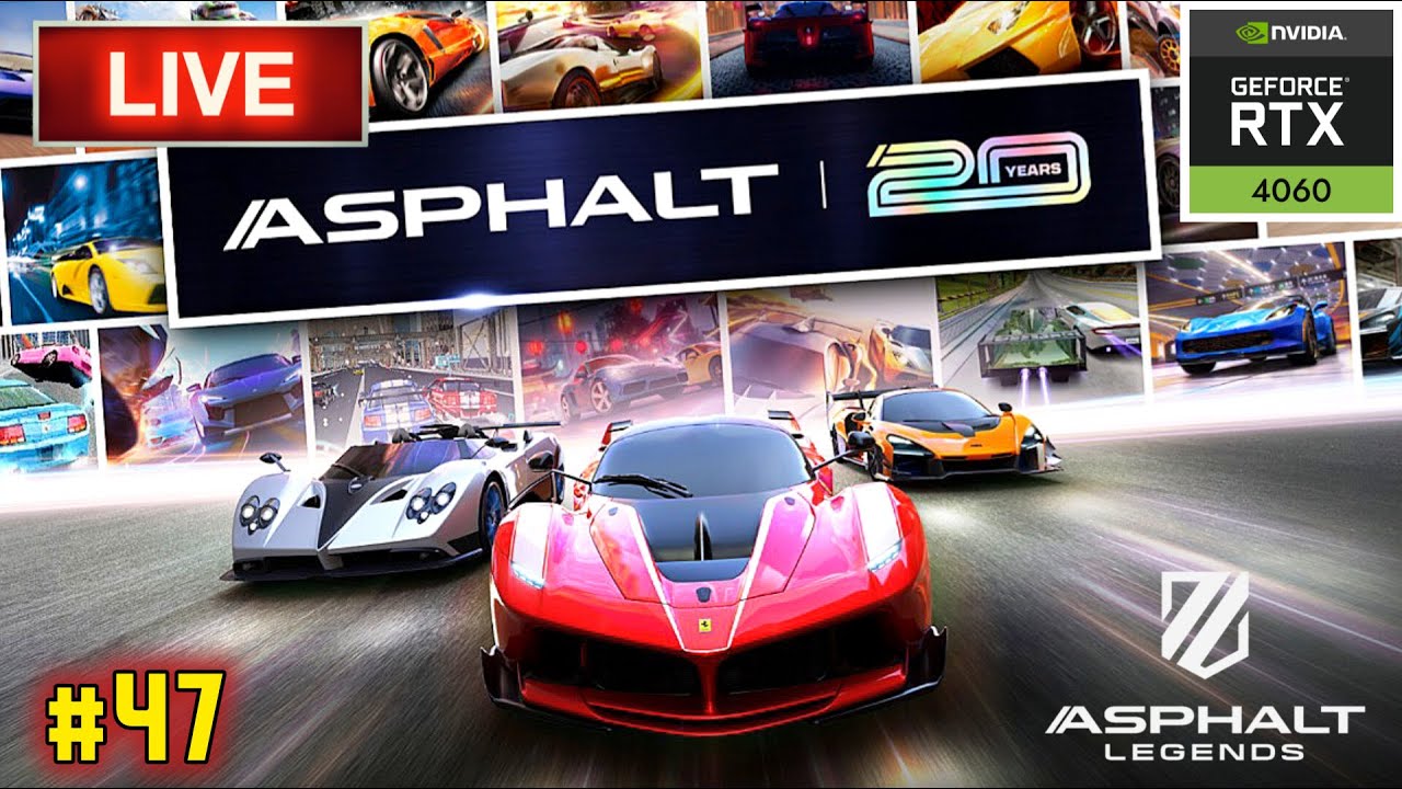 🔴Asphalt Legends Unite Gameplay | Live Stream #47 | PC UHD | 4K 60FPS | GIC 2.0