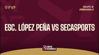 LIGA DE DESARROLLO FEM SUB-15 / ESC. LÓPEZ PEÑA VS SECASPORTS / JORNADA 2 - GRUPO B
