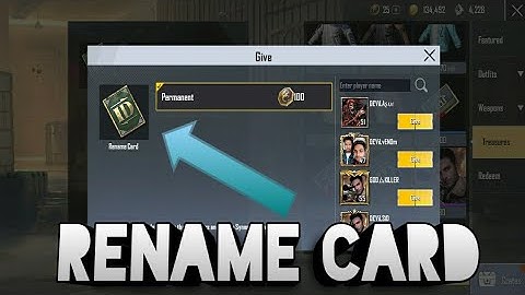 GET FREE RENAME CARD IN PUBG MOBILE LITE |FREE USERNAME CHANGE | PART-3