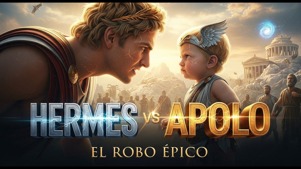 El PRIMER DÍA de Hermes: Cómo un BEBÉ Engañó a Apolo | Mitología Griega