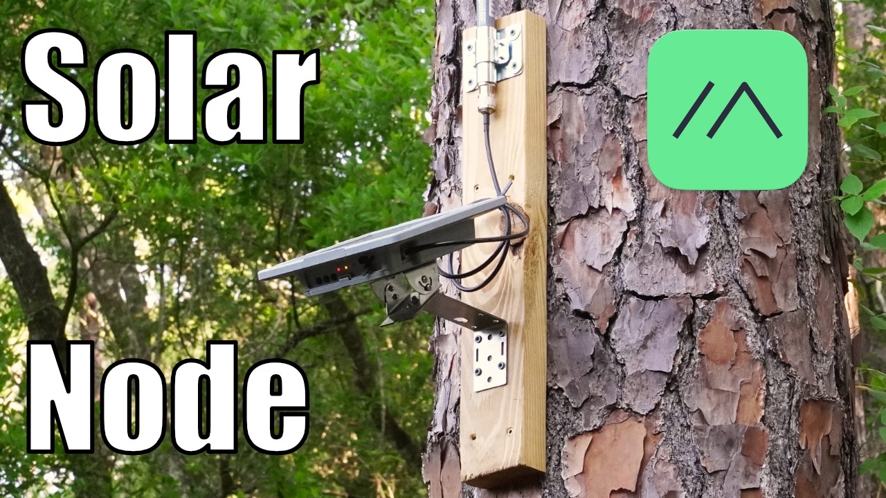 Meshtastic Off-Grid Solar Node: Unboxing, Installation (tree) & Test ...