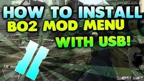 How to Mod Black ops2 usb no jailbreak