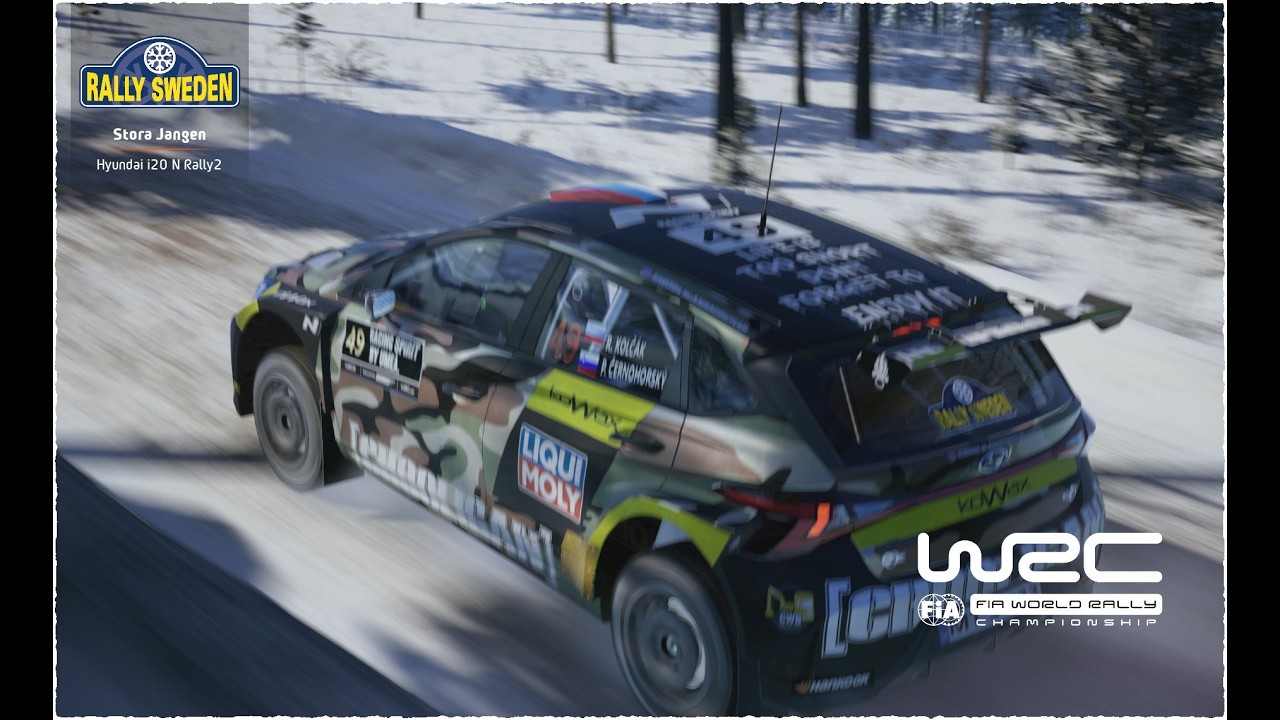 #49 HYUNDAI i20 N - Robert KOLČÁK | Petr ČERNOHORSKÝ - Rally Sweden 2026