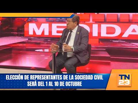 Civil society representative elections to be held October 1–10