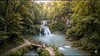 Cascading Serenity 🌿 Peaceful Nature Soundscape &amp; Focus Music for Studying, Yoga, and Zen