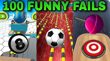 😂100 FUNNY FAILS in GOING BALLS