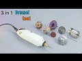 How to make Dremel tool 🔫 👏 550 moter se rotary tool kaise banaye