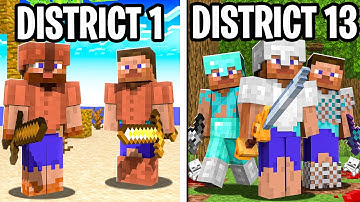 100 Players Simulate THE HUNGER GAMES in Minecraft!