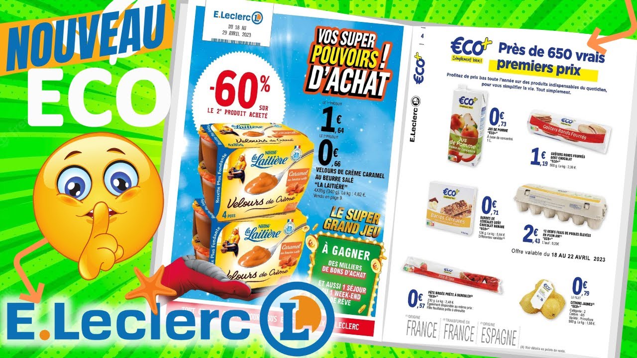 Catalogue Leclerc Du 18 Avril 2023