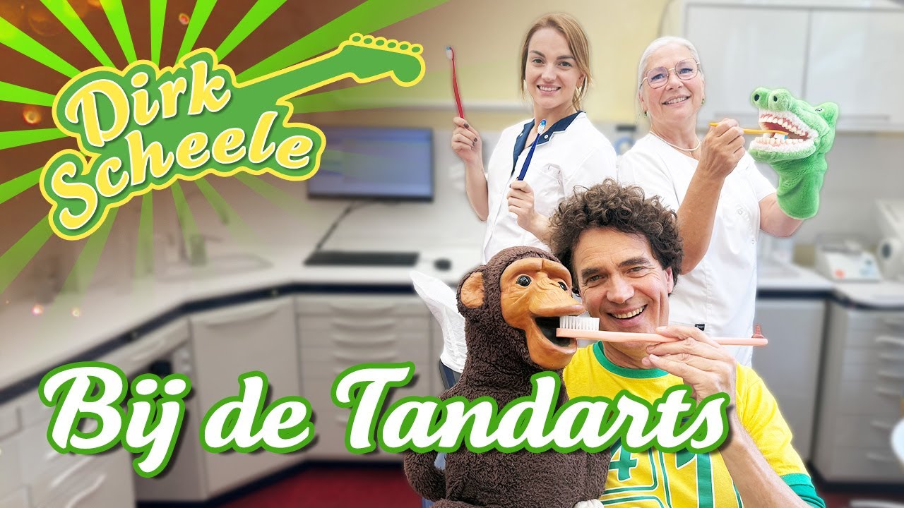 Dirk Scheele en Japie 't Apie - Bij de tandarts 🦷🪥 | Japie 't Apie