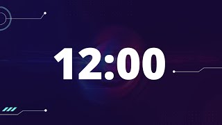 12 Minute Timer | Set 12 Minute Countdown Timer #12minutetimer #timerclock