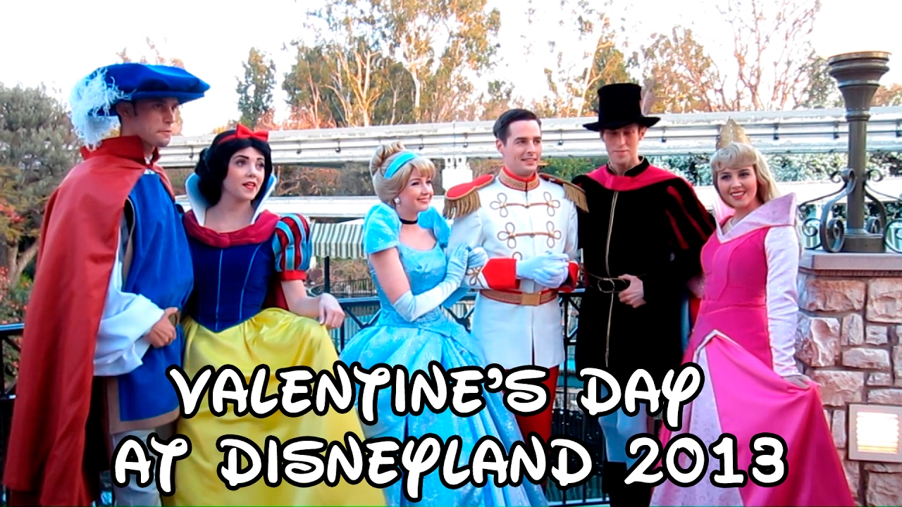 Valentine's Day at Disneyland 2013 YouTube