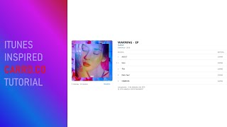 ♡ itunes/apple music desktop inspired「 carrd.co 」tutorial !! ♡ screenshot 5