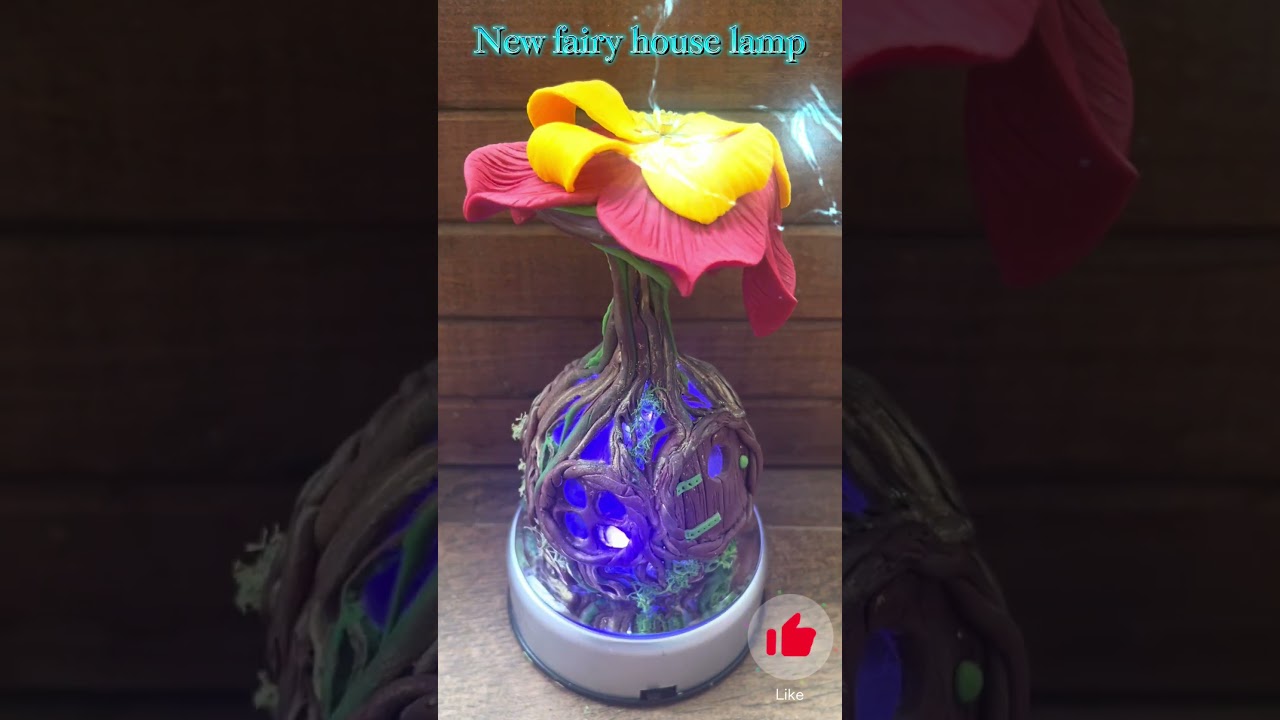 New fairy house lamp 
