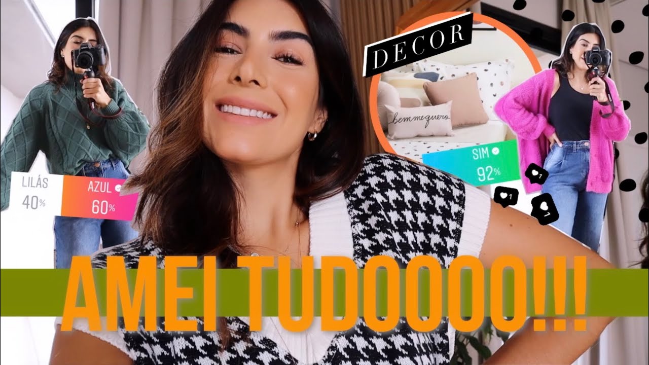 ESCOLHAS DO MÊS: Teve até LENÇOL!!