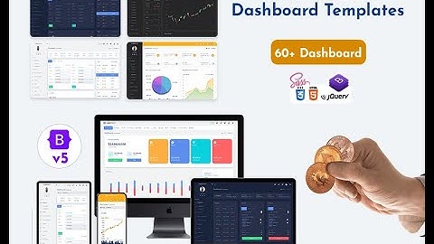 Cryptocurrency Dashboard Admin Template With Bootstrap UI framework