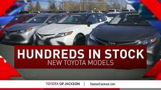Toyota of Jackson Memorial Day Sales Event 2023