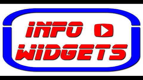 Info Widgets -- Animated Widget.