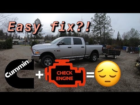 6.7 CUMMINS CHECK ENGINE LIGHT! CODE P014D AND TWO OTHERS