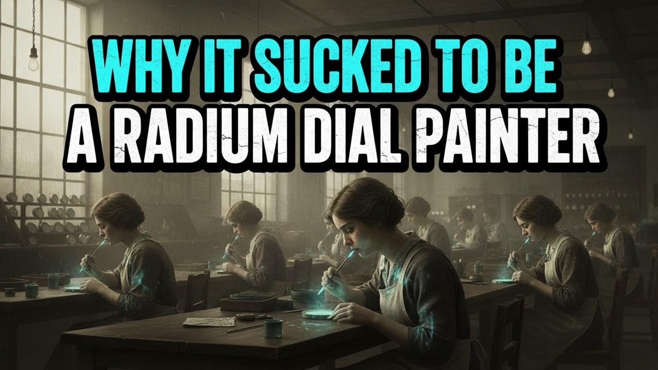 Boring Science For Sleep | Why It Sucked to Be a Radium Dial Painter