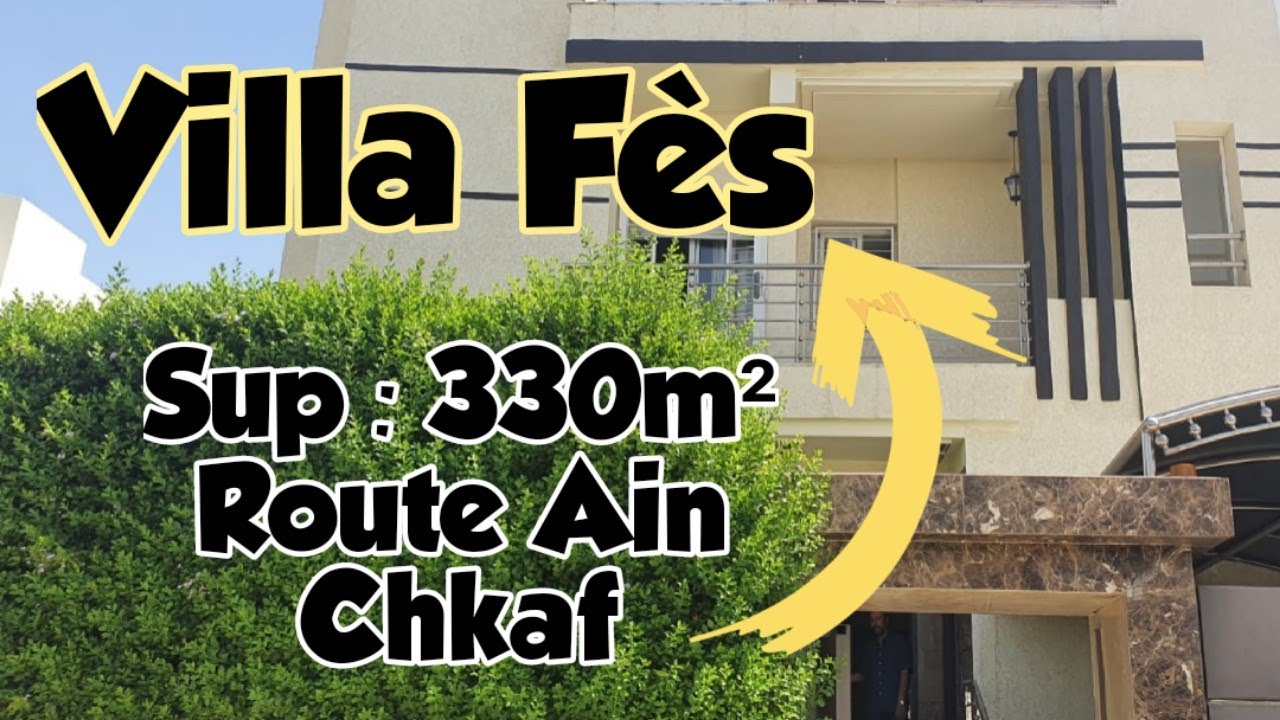 ✨#فيلا_فاس✨فيلا للبيع بمدينة فاس طريق عن شقف  | #Villa_Fes à vendre ✨