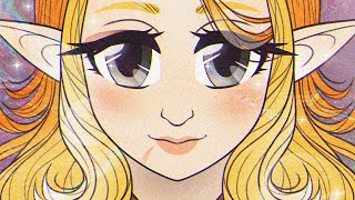 Evelyn Beaumont ♥ commission ♥ art in process
