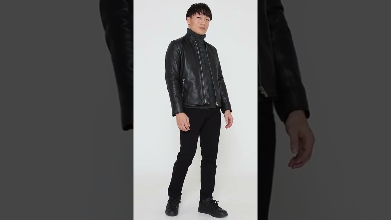 ラムレザーブルゾン｜小さいサイズ専門メンズファッション通販Retropics.(XXS・XS・Sサイズ)