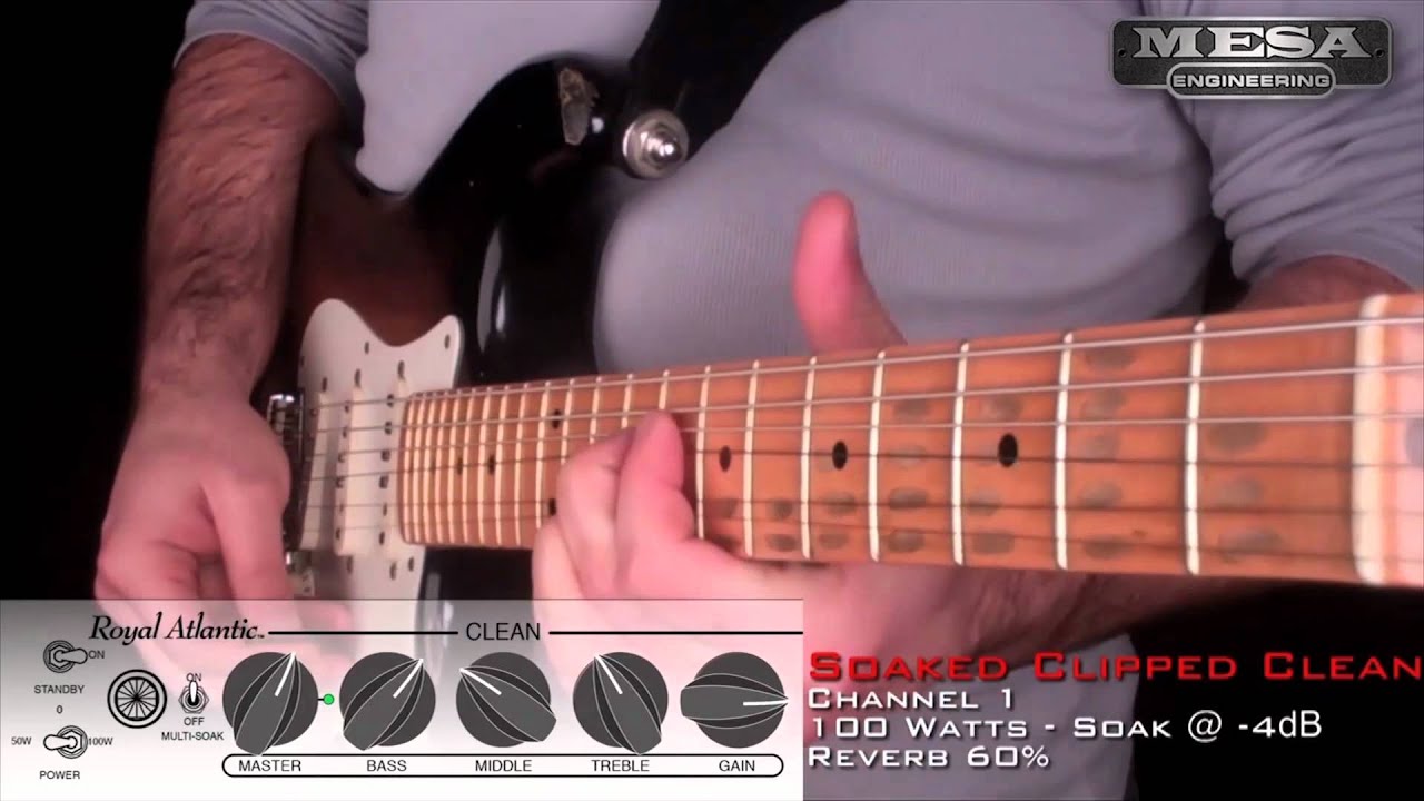 Mesa Boogie Royal Atlantic RA-100, Sounds -- Soaked Clipped Clean (8 of 8) | Full Compass