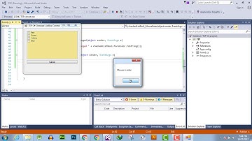 052 - N - C# Checked ListBox MouseEnter Event Handler