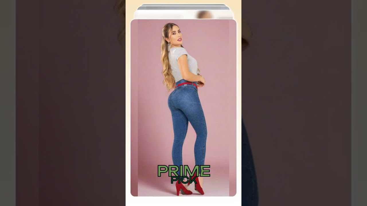 W-116 100% Authentic Colombian Push Up Jeans