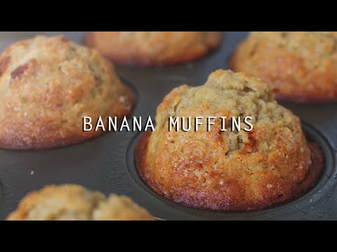 Video: Vanille Banaan Muffins