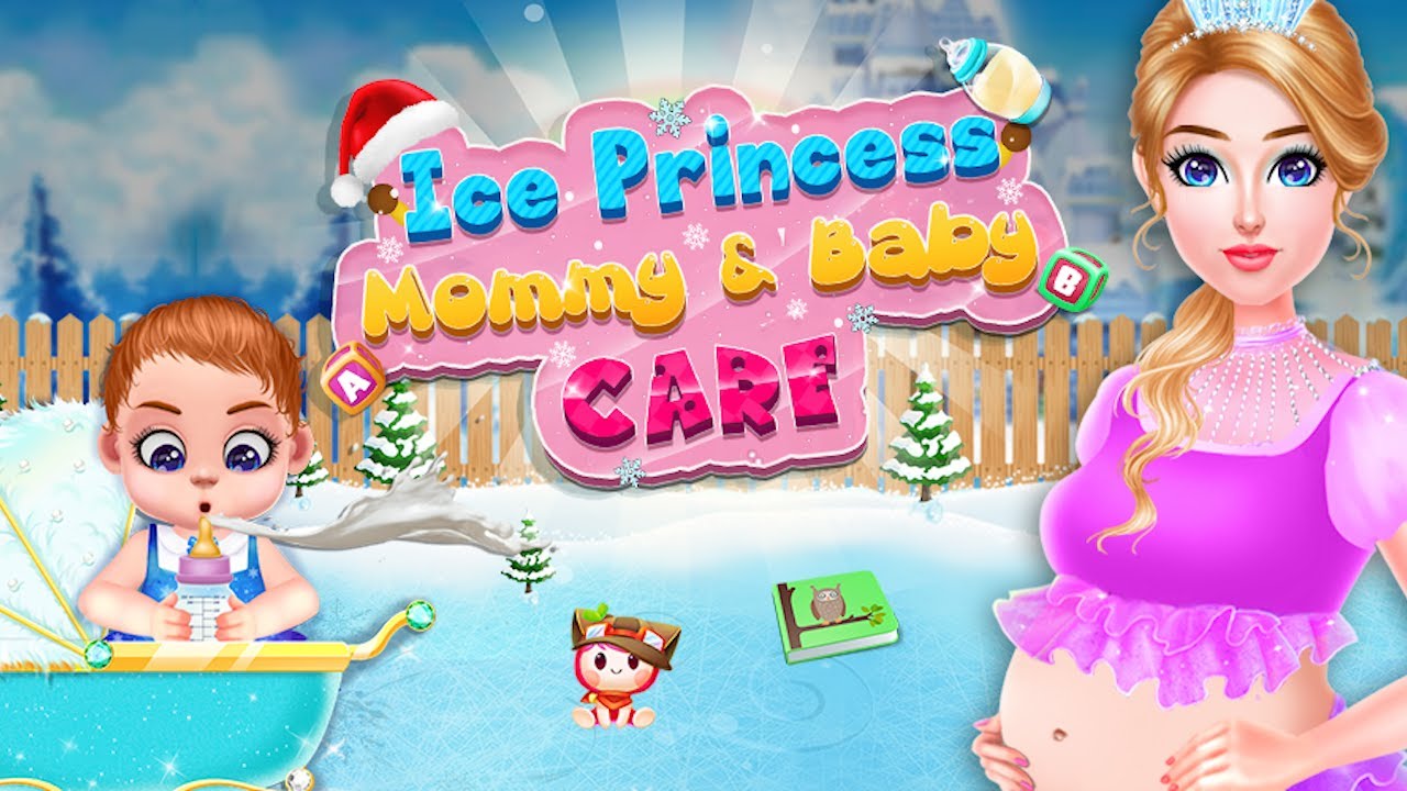 Ice Princess Mom Pregnant and Baby Care MOD APK cover