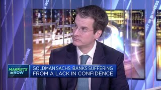 Goldman Sachs Confidence in banks has been lost because of plumbing issues