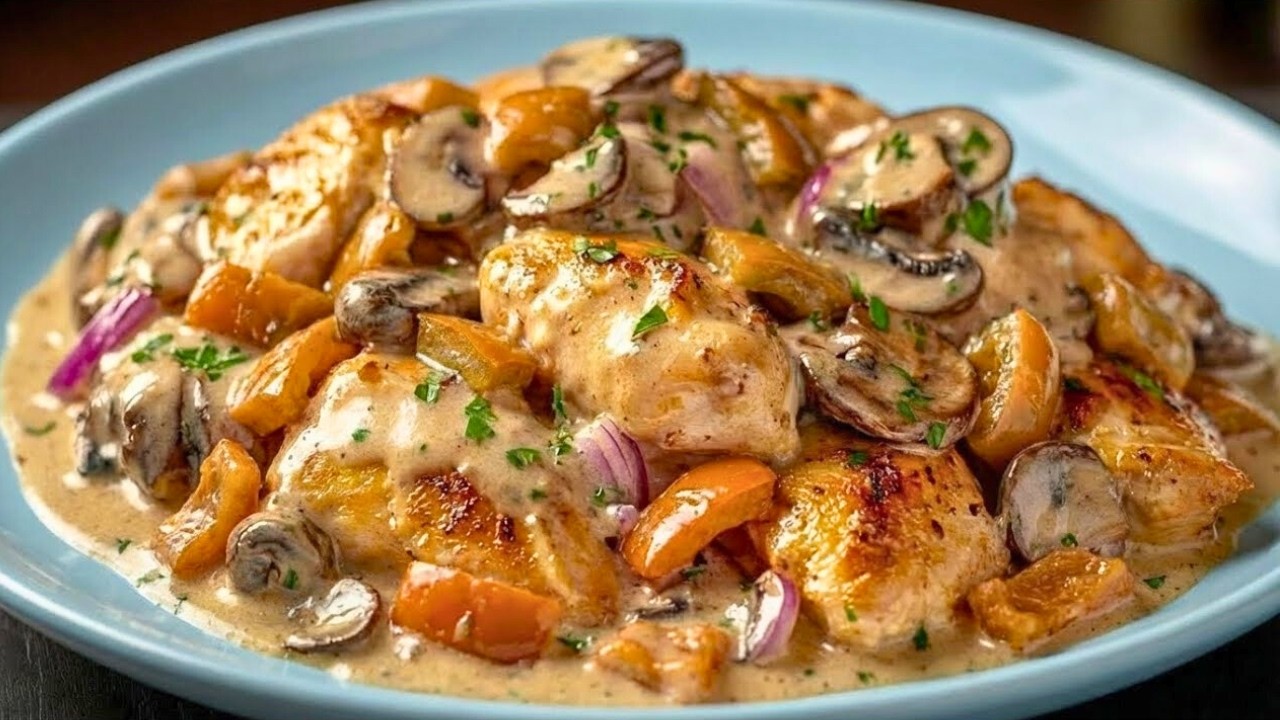 I’ve Never Had Chicken in Such a Delicious Sauce! Easy and Tasty Dinner Recipe