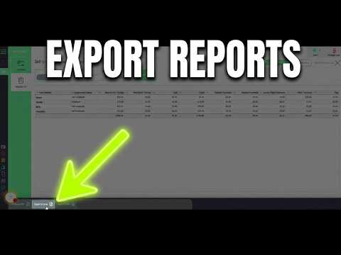 Export Reports as Excel or CSV Files training video