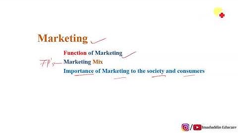 What is Marketing? | Functions of Marketing | 12th OCM new syllabus