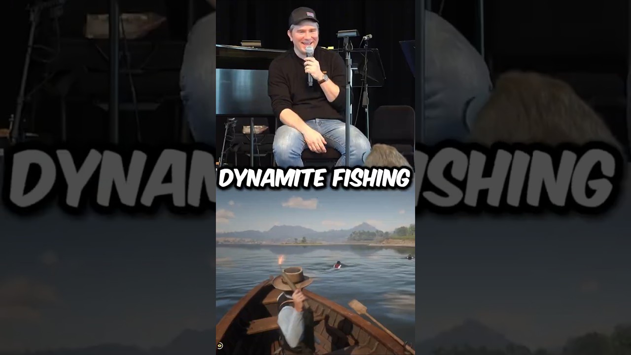 Arthur Morgan's Actor On Dynamite Fishing In RDR2 😂